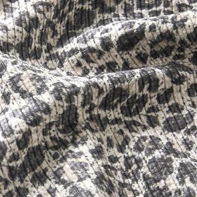 Manšestr Leopardí potisk – písková/černohnědá, 