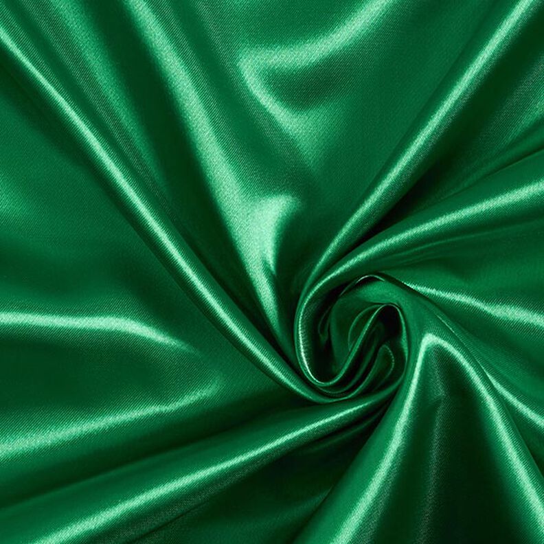 Polyesterový satén – zelená,  image number 1
