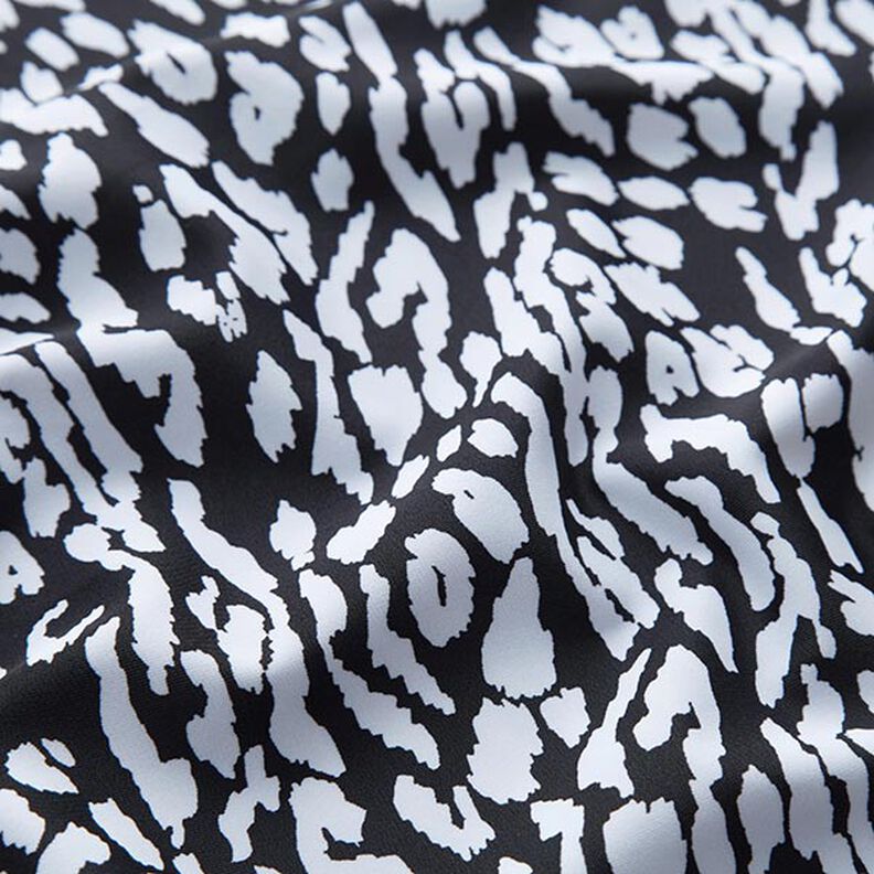 Plavkovina Leopardí vzor – bílá/černá,  image number 2