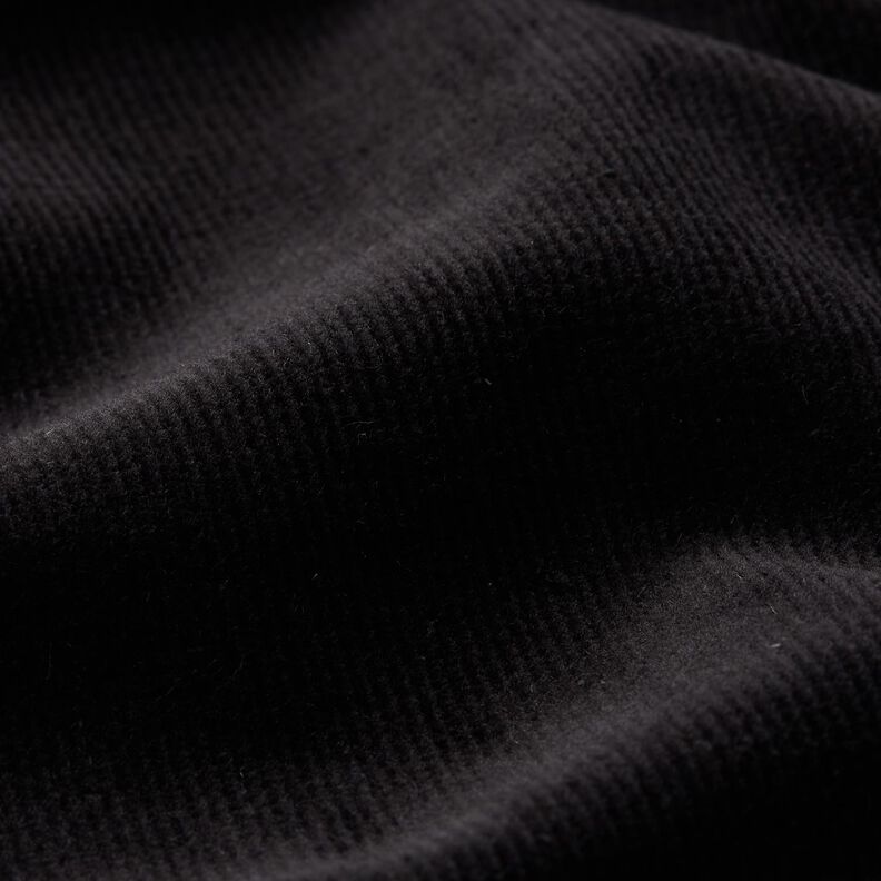 Jemný strečový manšestr – černá,  image number 2
