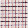 Hrubé Bouclé Karo – bílá/lesní plody,  thumbnail number 1
