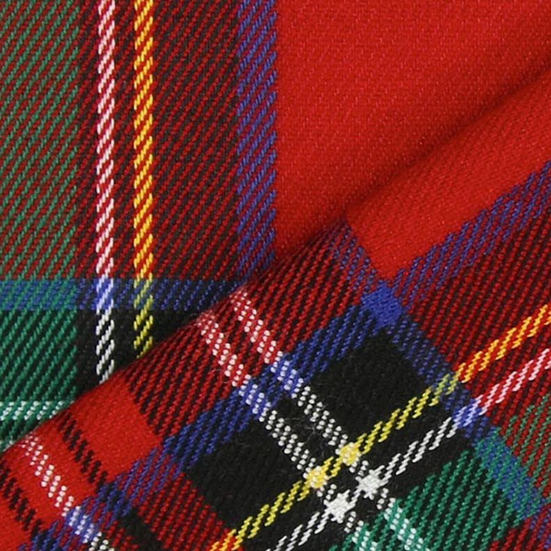Skotská kostka tartan – kostka velká – červená,  image number 3