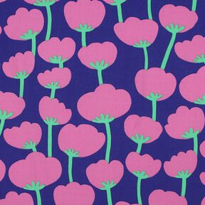 Lenzing Ecovero™ Poppies | Nerida Hansen – namornicka modr/pink, 
