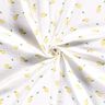 Mušelín / dvojitá mačkaná tkanina Akvarel citrony digitální potisk – bílá,  thumbnail number 3