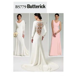 Svatební šaty, Butterick 5779|38 - 46, 