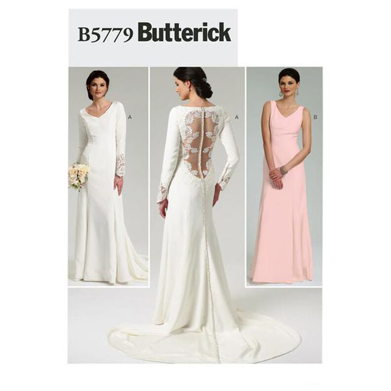 Svatební šaty, Butterick 5779|38 - 46,  image number 1
