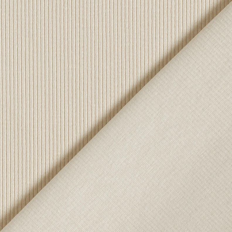 Žebrovaný žerzej Jemná žebra 2-1-1-1 – přírodni,  image number 3