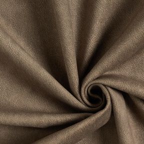 Čalounická látka Sametový vzhled – tmavá taupe, 