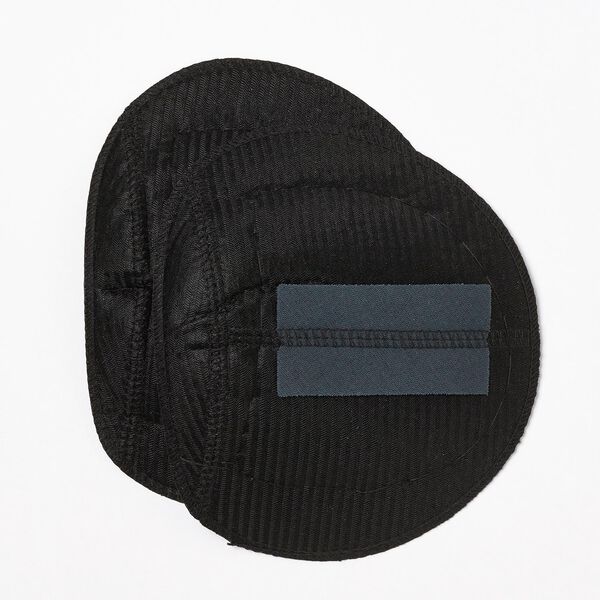 Ramenní vycpávky na kabáty a bundy [17 x 14,5 cm] | YKK – černá,  image number 1