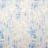 Strečový satén kopretinová batika – přírodni/světle modra,  thumbnail number 1