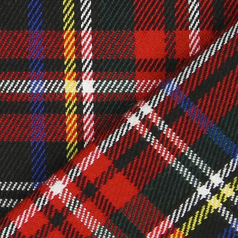 Skotská kostka tartan – kostka velká – černá,  image number 3