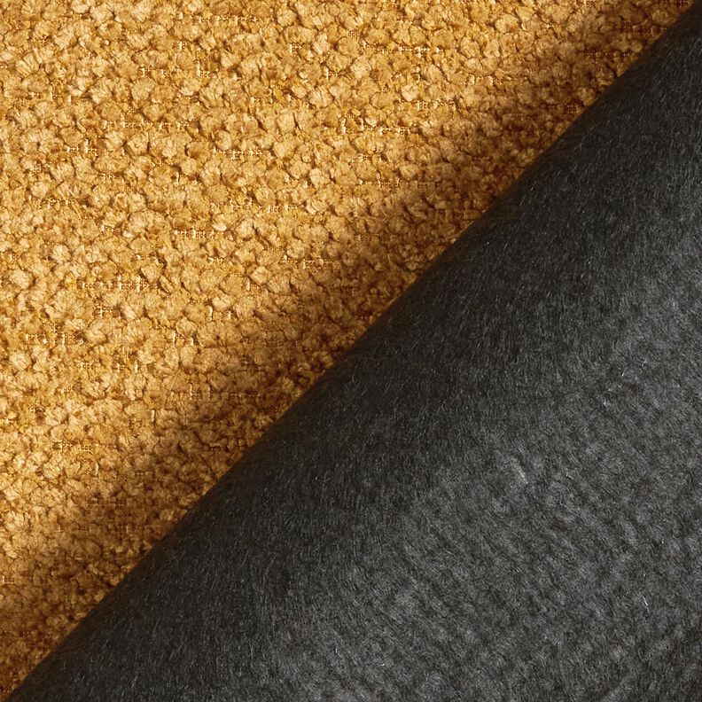 Čalounická látka měkký vlas – hořčicove žlutá,  image number 3