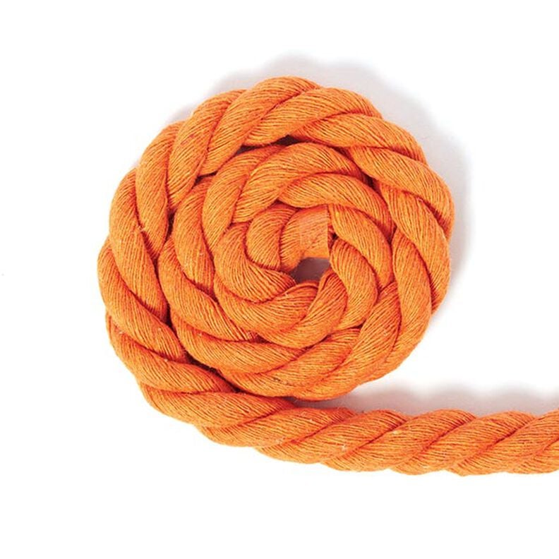 Bavlněná šňůrka [Ø 14 mm] 9 - oranžová,  image number 1