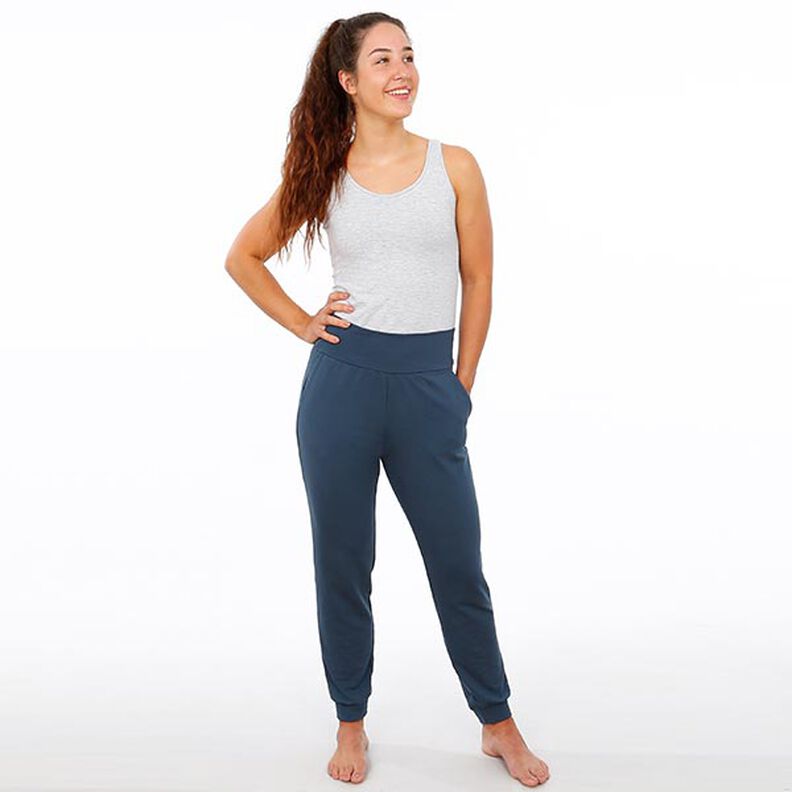 FRAU NELLI – tepláky nad kotník se širokým pasem, Studio Schnittreif | XS - XXL,  image number 2