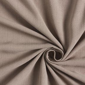 Směs viskózy a lnu měkká – taupe, 
