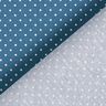 Povrstvená bavlna Malé puntíky – džínově modrá,  thumbnail number 5