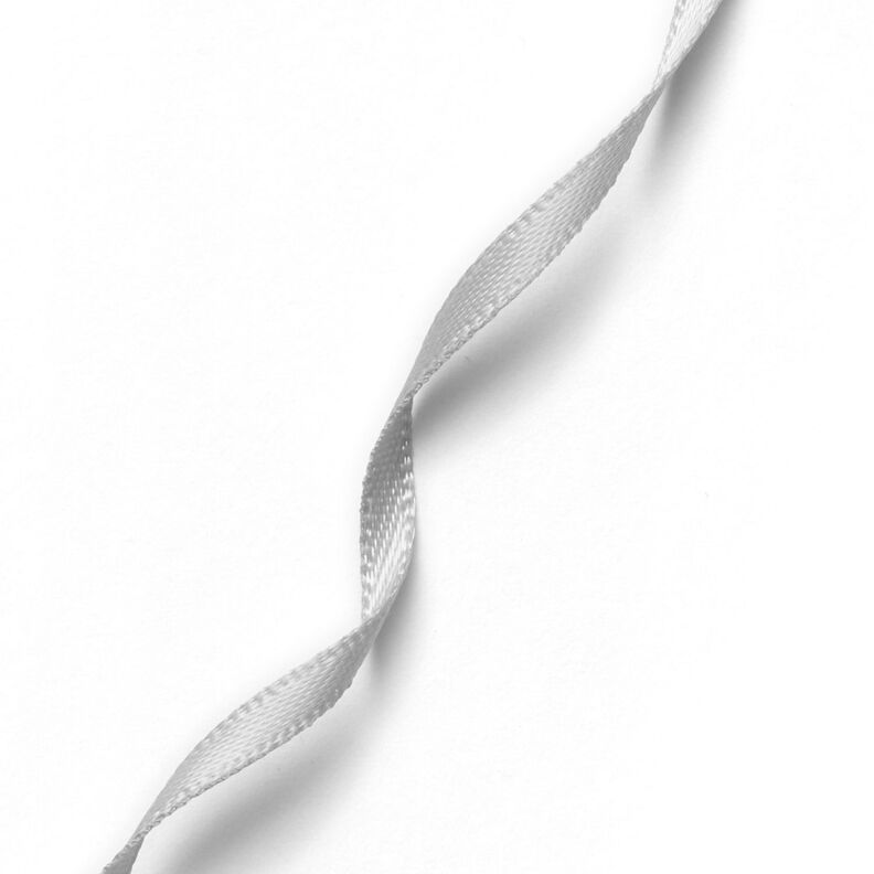 Saténová stuha [3 mm] – světle šedá,  image number 3
