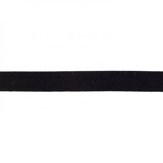 Elastická lemovací stuha  matný [20 mm] – černá, 