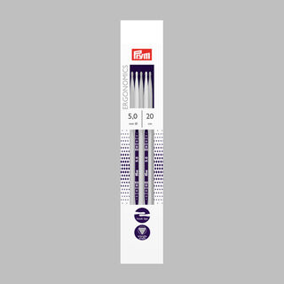 5,0 | 20 cm Punčochové jehlice Ergonomics | Prym, 
