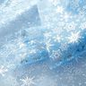 Organza Sněhové vločky – světle modra,  thumbnail number 3