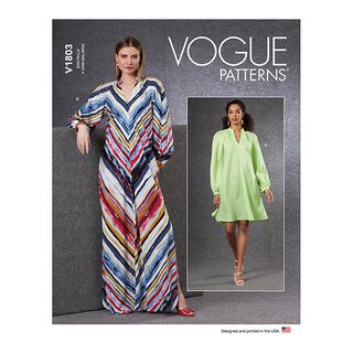 Šaty, Vogue 1803 | 32-40, 