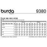 Šaty, Burda 9380,  thumbnail number 6