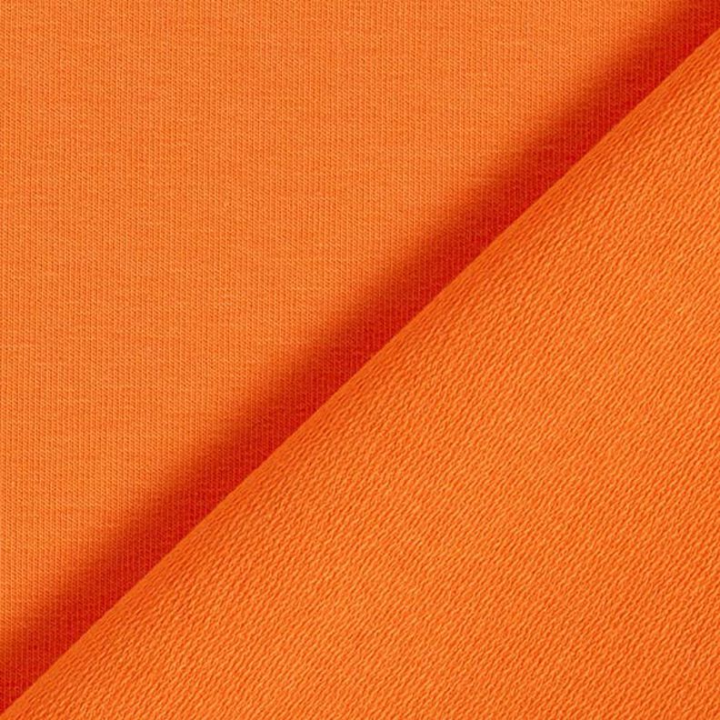Lehké francouzské froté jednobarevné – oranžová,  image number 5
