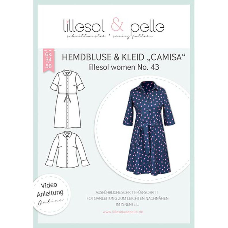 Košile a šaty Camisa | Lillesol & Pelle No. 43 | 34-58,  image number 1