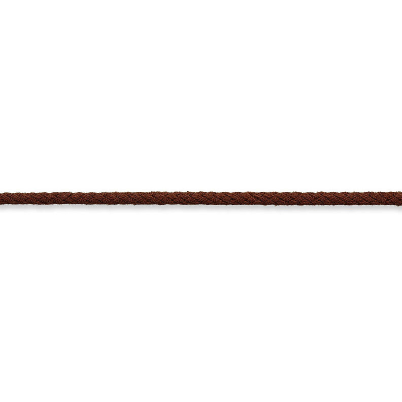 Bavlněná šňůrka [Ø 3 mm] – tmavě hnědá,  image number 2