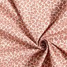 Bavlněná látka Kreton Malý leopard – slonová kost/mědená,  thumbnail number 3