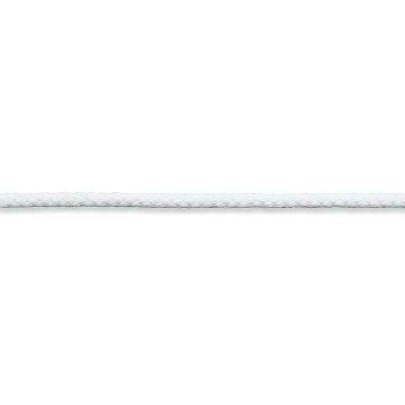 Bavlněná šňůrka [Ø 3 mm] – bílá,  image number 2
