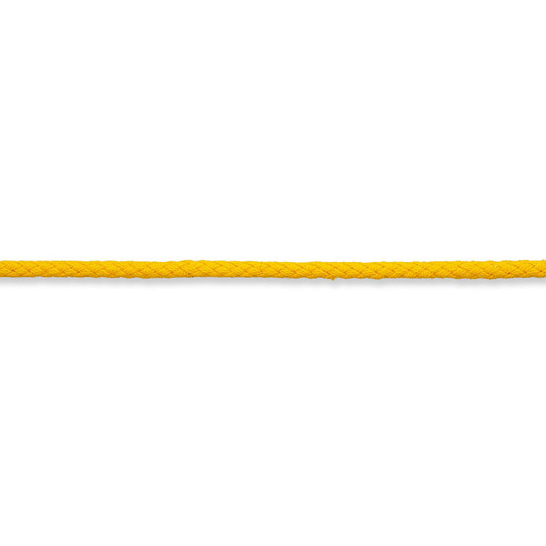 Bavlněná šňůrka [Ø 3 mm] – sluníčkově žlutá,  image number 2