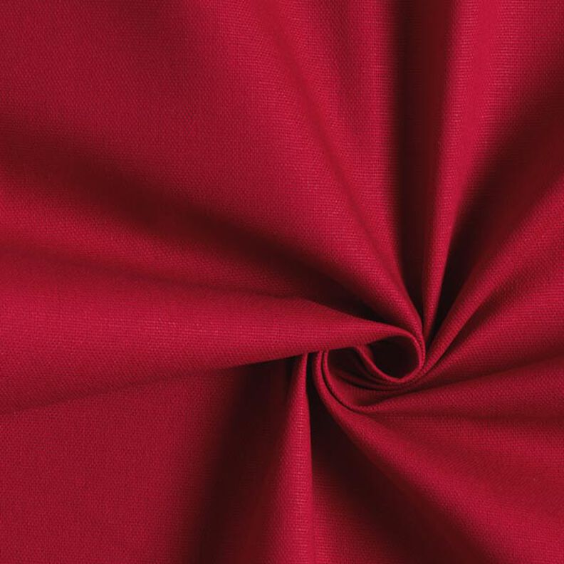 Dekorační látka Plátno – karmínově červená,  image number 1