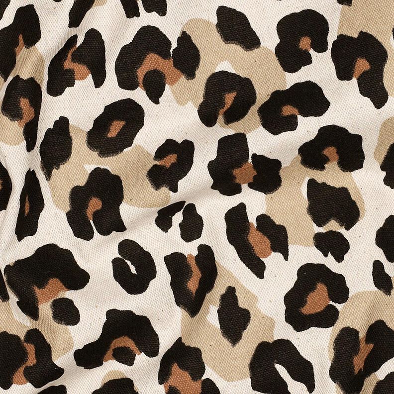 Plátno Lněný vzhled zvířecí kůže – přírodni,  image number 2