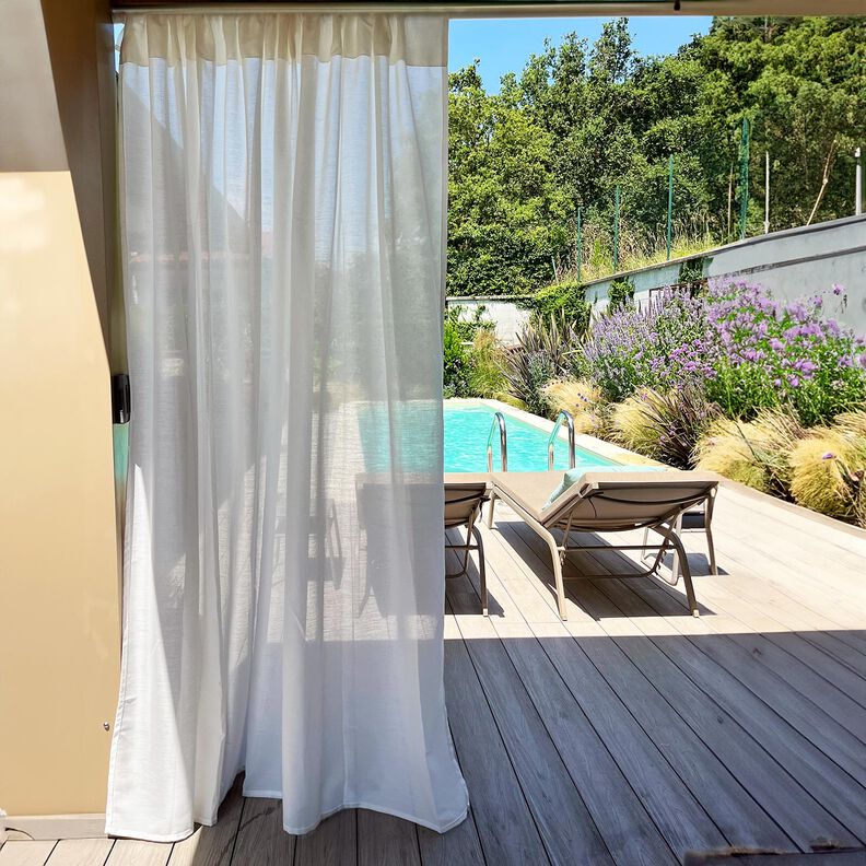 Outdoor L&aacute;tka na z&aacute;clony Jednobarevn&eacute; proveden&iacute; 315 cm &ndash; př&iacute;rodni,  image number 6