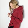 Alpenfleece Hebká teplákovina Jednobarevné provedení – karmínově červená,  thumbnail number 8
