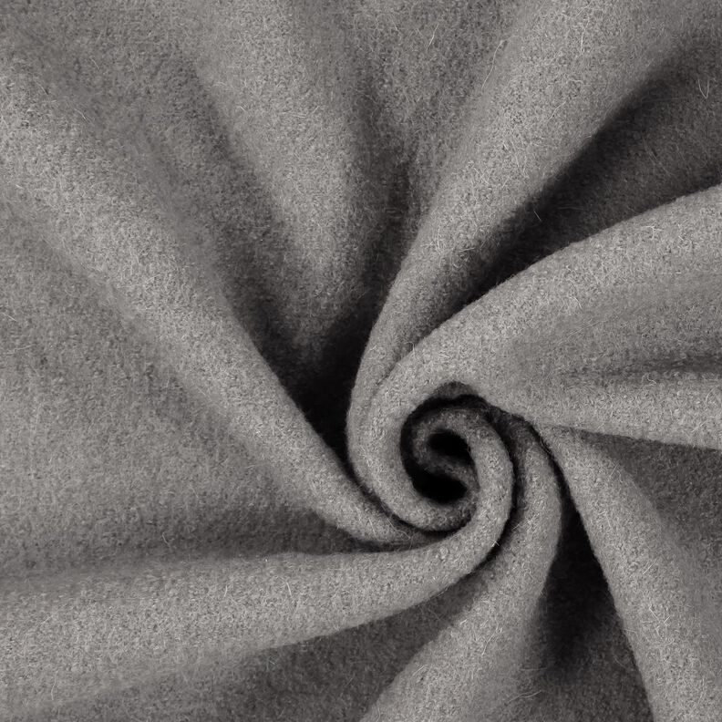 Valchovaný vlněný loden – tmavá taupe, image number 1