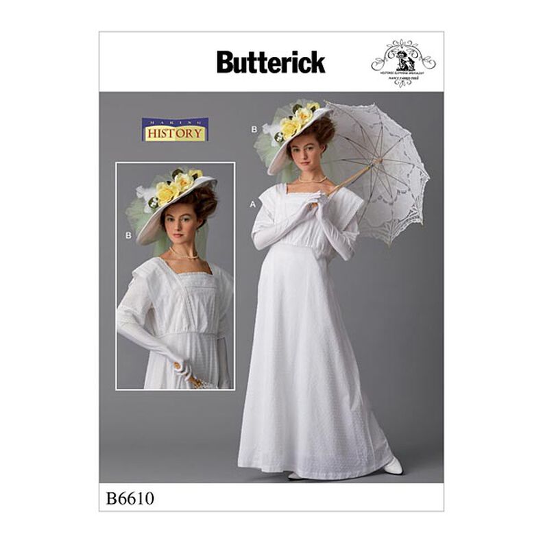 Kostým a klobouk by Making History, Butterick 6610 | 40 - 48,  image number 1
