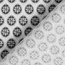 Bavlněný kreton Ornamenty na dlažbě – šedá/antracitová,  thumbnail number 4