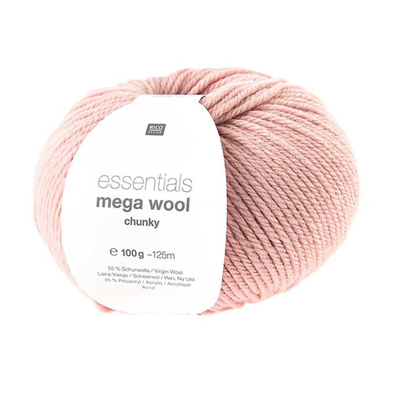 Essentials Mega Wool chunky | Rico Design – růžová,  image number 1