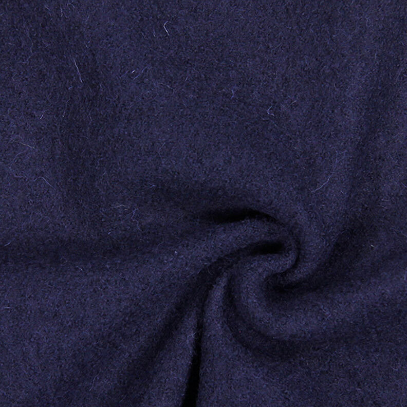 Valchovaný vlněný loden – noční modrá,  image number 1