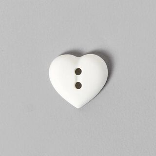 Umělohmotný knoflík Little Heart 12, 