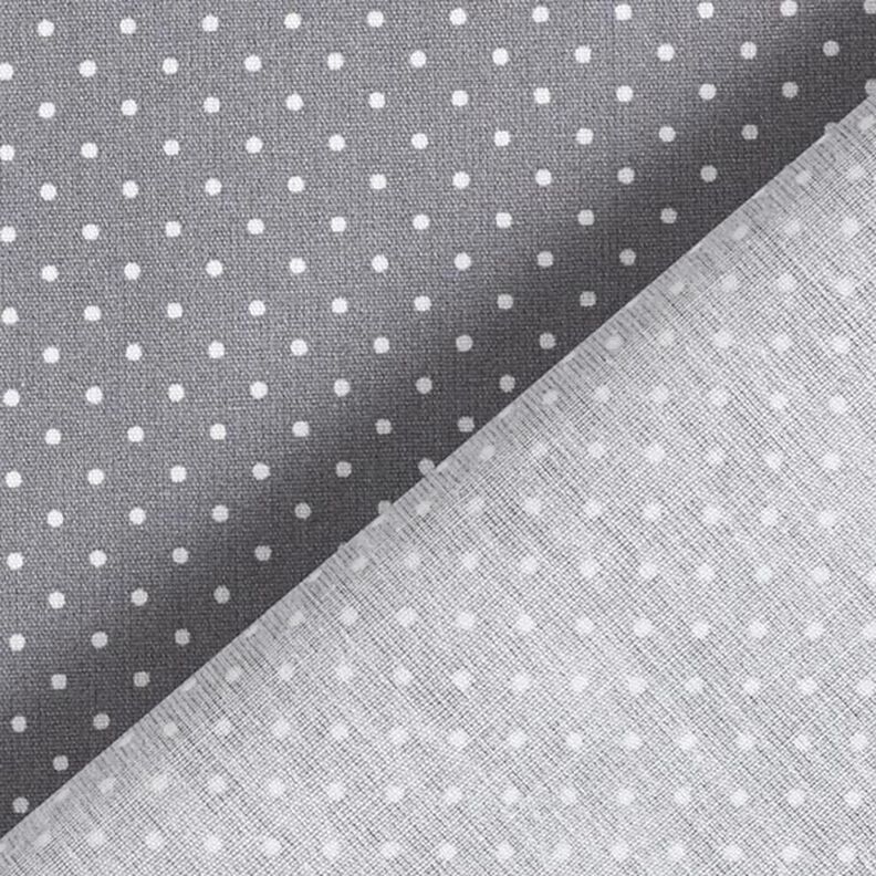 Povrstvená bavlna Malé puntíky – šedá,  image number 5