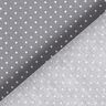 Povrstvená bavlna Malé puntíky – šedá,  thumbnail number 5
