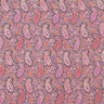 Krepový šifon Paisley – červenofialková,  thumbnail number 1