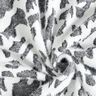 Pletený žakár Abstraktní leopardí vzor – bílá,  thumbnail number 3