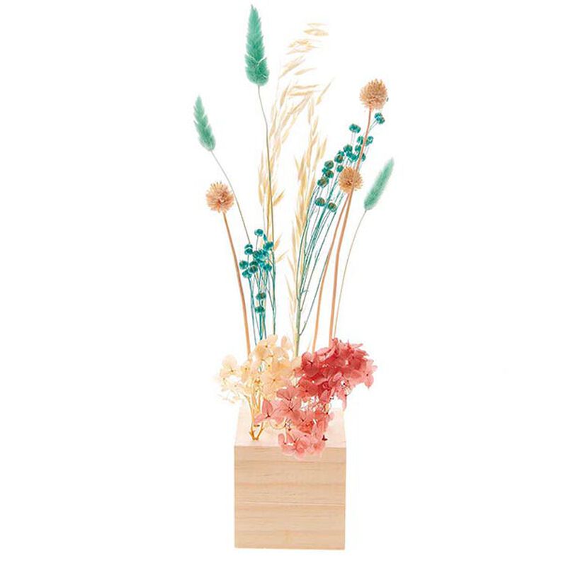 Sada sušených květin [ 30 cm ] | Rico Design – tyrkysová,  image number 4
