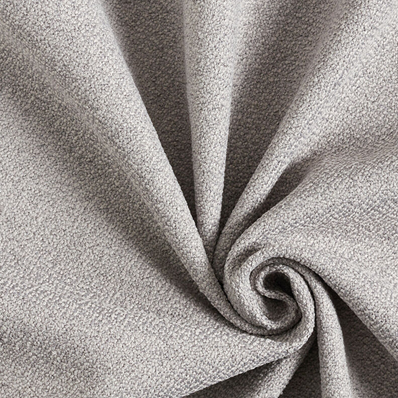Čalounická látka Jemné Bouclé – stříbrně šedá,  image number 1