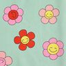 Povrstvená bavlna Veselé květiny | Poppy Fabrics – mátová/citrónově žlutá,  thumbnail number 7