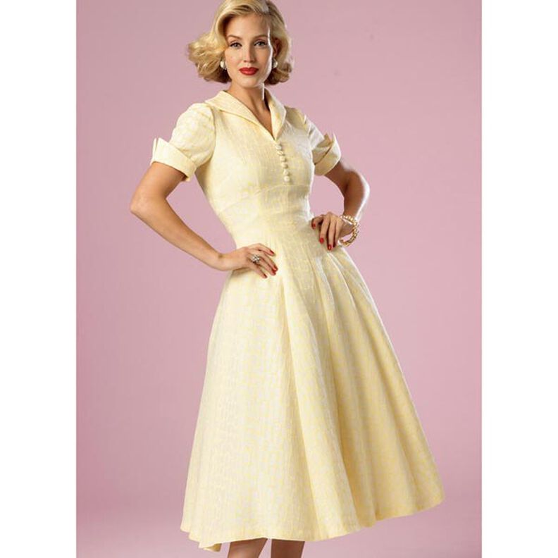 Vintage šaty 1952, Butterick 6018|40 - 48,  image number 2